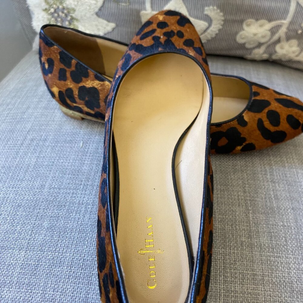 Cole Haan Astoria Ballet Leopard Print